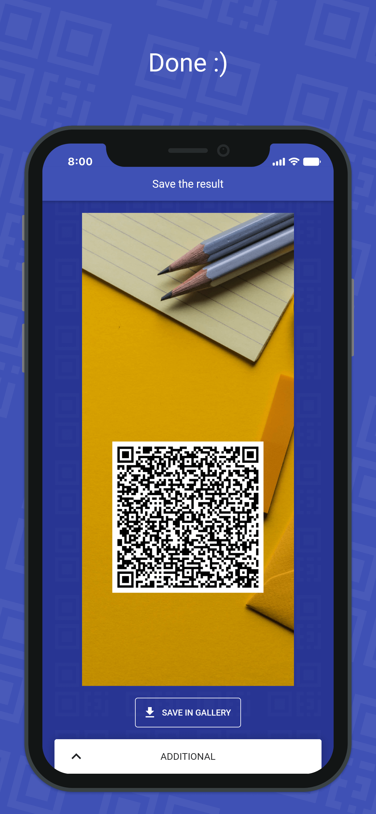 QR Card Screen